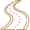 icon - road gold